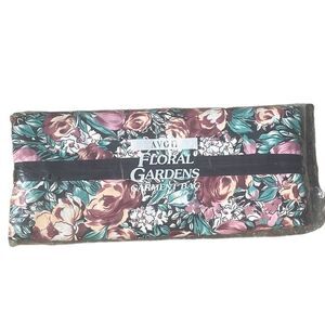 Avon Floral Gardens Cotton Canvas Garment Bag